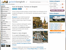 Tablet Screenshot of guiadebangkok.com